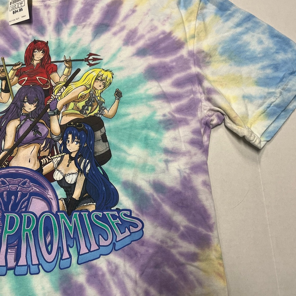 Broken Promises Tie-Dye Graphic Tee - Picture 3 of 6